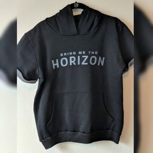 bring me the horizon hot topic short sleeve hoodie